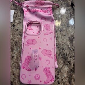 Loopy Case Pink Cowboy Design iPhone 13 Pro Max